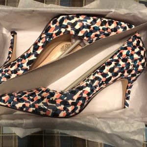Multi color Nine West pumps